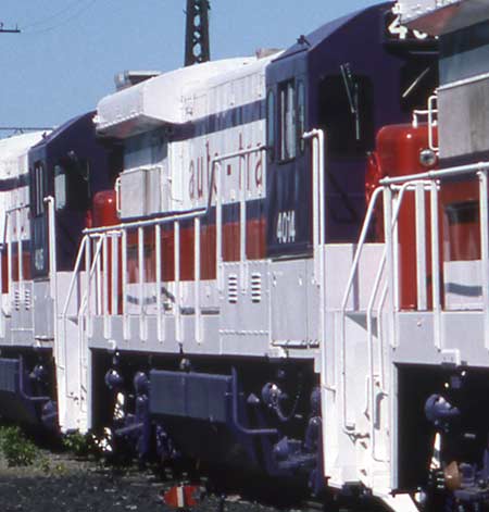 Auto-Train locomotive 4014