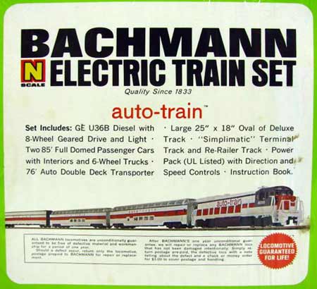 N Scale Auto-Train by Bachmann