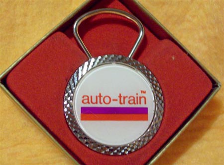 Auto-Train Key Chain