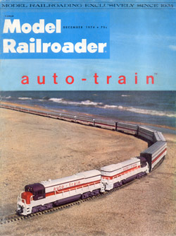 Model Railroader Magazine December 1974 Auto-Train