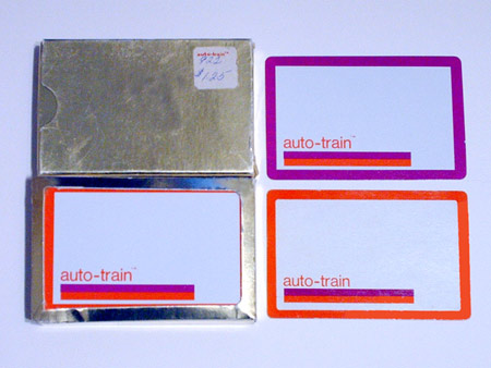 Auto-Train Playing Cards