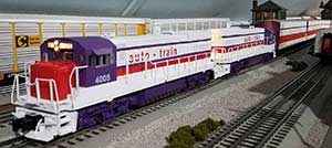 Auto-Train O Scale Model