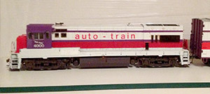Auto-Train O Scale Model