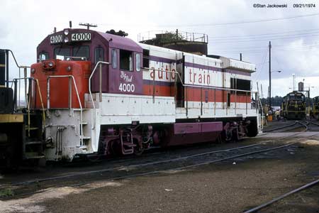 Auto-Train Corporation GE U36B 4000 Big Red