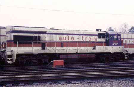 Auto-Train Corporation GE U-36-B 4007