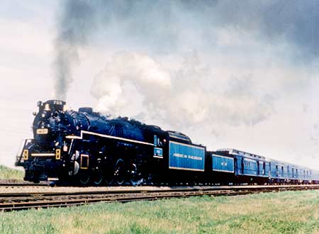 Photo of the 1969 Golden Spike Centennial Limited Train
