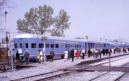Photo of the 1969 Golden Spike Centennial Limited Train