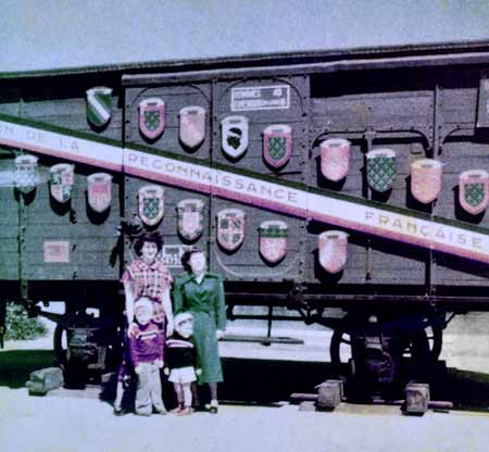 1949 Merci Train Boxcar California