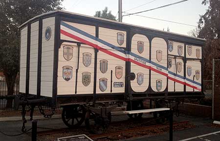 1949 Merci Train Boxcar California