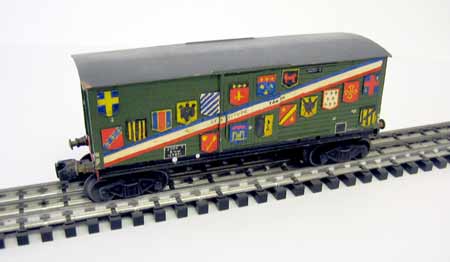 1949 Merci Train Boxcar Model