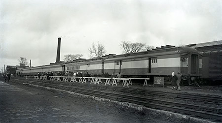 Photo of the New York State Freedom Train