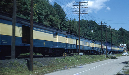 Photo of the New York State Freedom Train