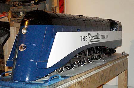Live Steam Rexall Train
