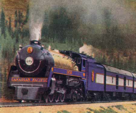 Photo of the 1939 Royal Train CP Royal Hudson 2850