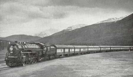 Photo of Canadian National 6057 on the 1939 Royal Tour