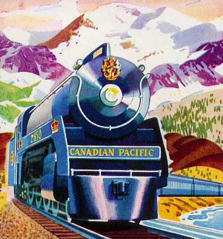 The 1939 Royal Train on the Royal Tour of Canada
