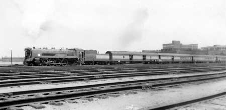 Photo of Canadian National 6028 on the 1939 Royal Tour