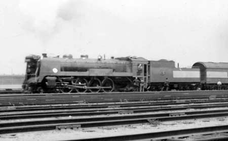 Photo of Canadian National 6028 on the 1939 Royal Train