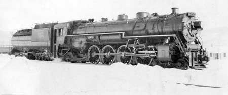 Photo of Canadian National 6057 after the 1939 Royal Train