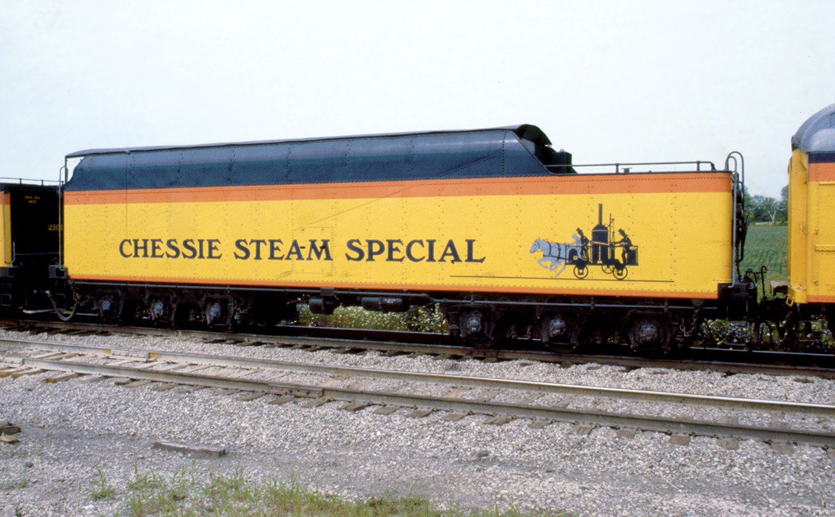 Image result for chessie steam water tender