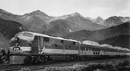 Photo of the 1947-1949 General Motors Train of Tomorrow