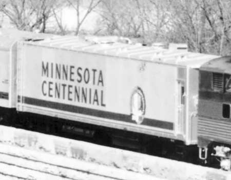 1958 Minnesota Centennial Train