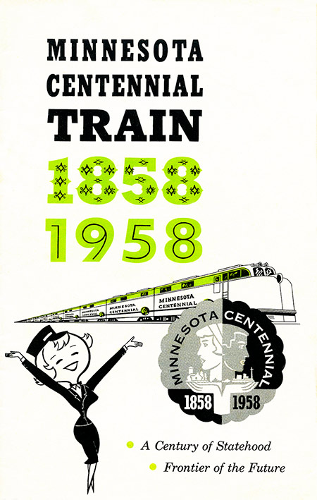 1958 Minnesota Centennial Train